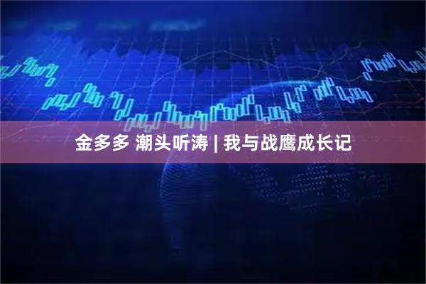 金多多 潮头听涛 | 我与战鹰成长记