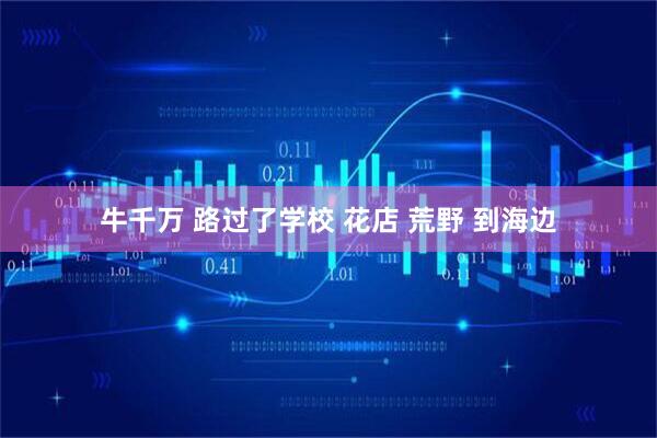 牛千万 路过了学校 花店 荒野 到海边
